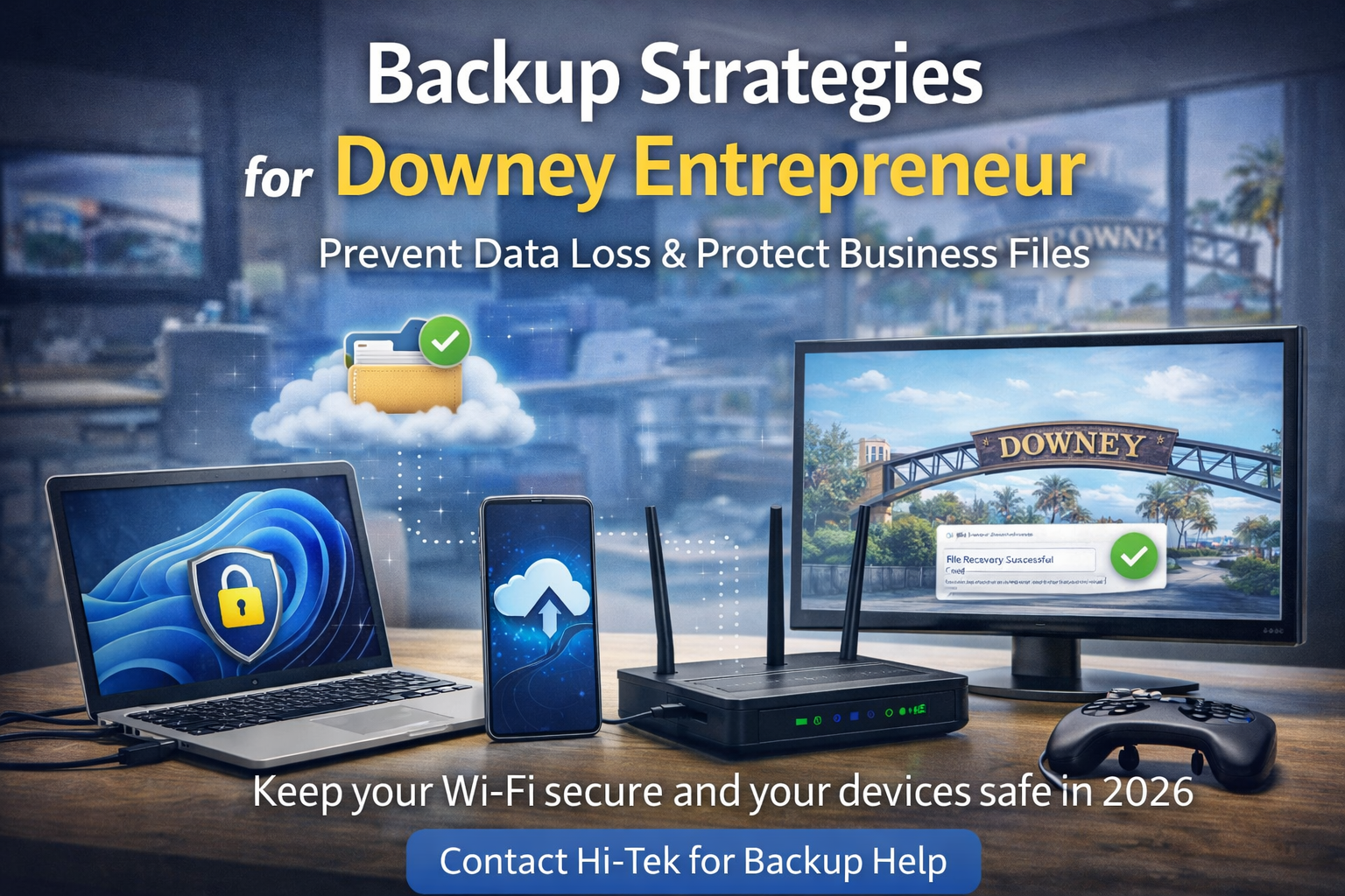 Backup Strategies for Downey Entrepreneurs | Prevent Data Loss