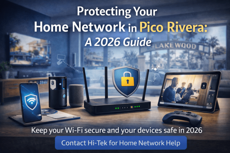 Protecting Your Home Network in Pico Rivera | 2026 Guide