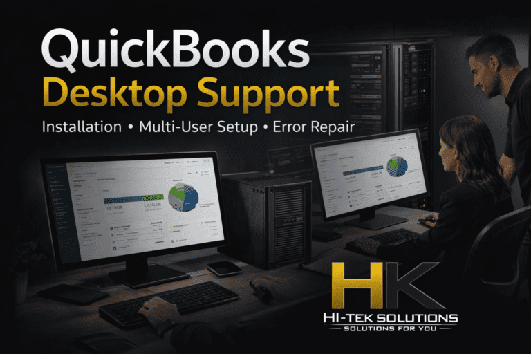 QuickBooks Runs on One Office Computer—What Happens If That PC Fails?