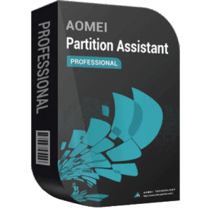 AOMEI Partition Assistant Professional - 2 PCs, 1 Year